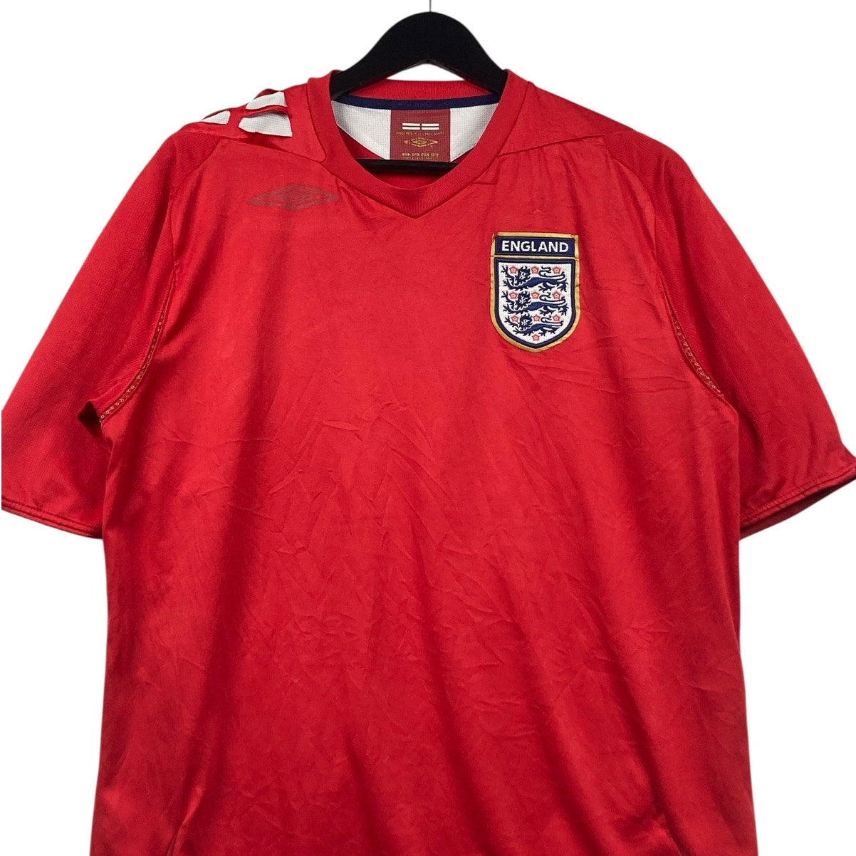 Vintage Umbro England Three Lions Soccer Jersey
