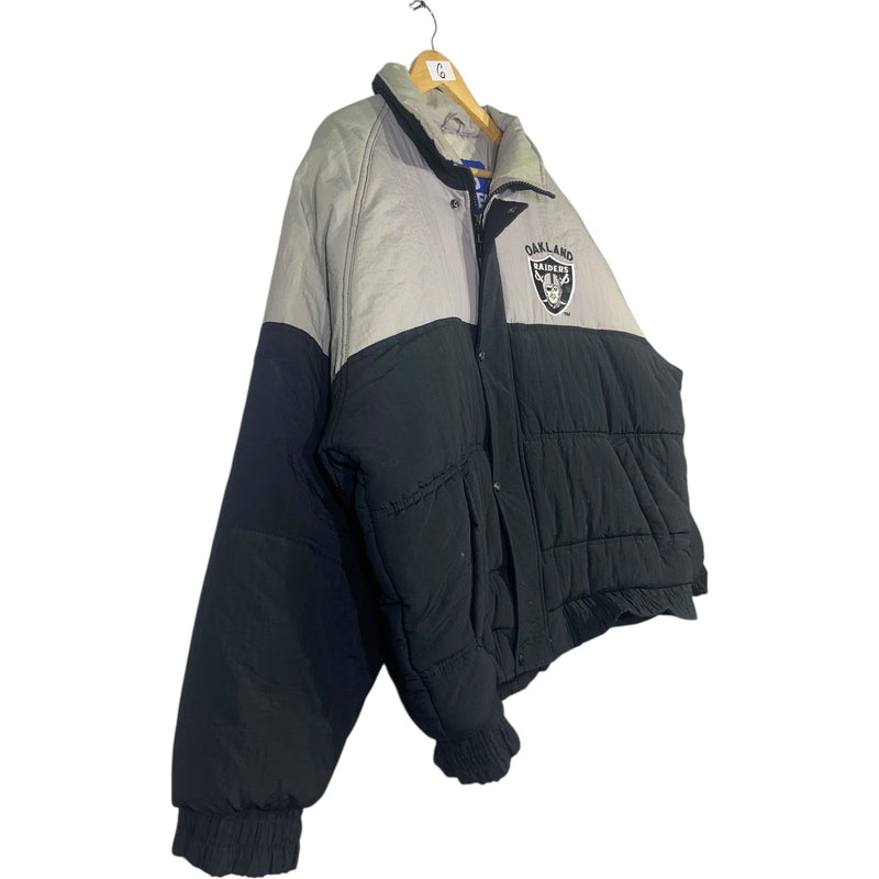 Vintage Oakland Raiders NFL Puffer Jacket