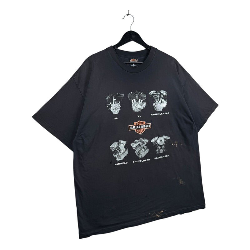 Vintage Harley Davidson Motorcycles Engine T-Shirt