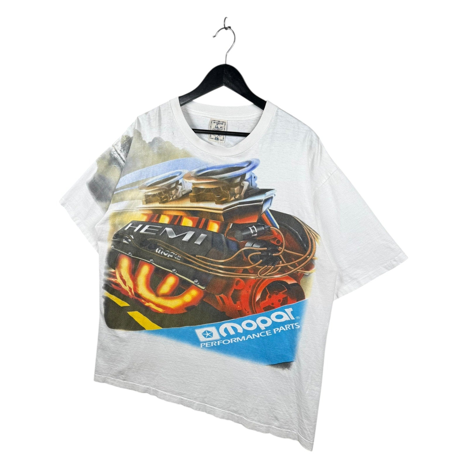 Vintage Mopar Performance Parts HEMI Engine Racing T-Shirt