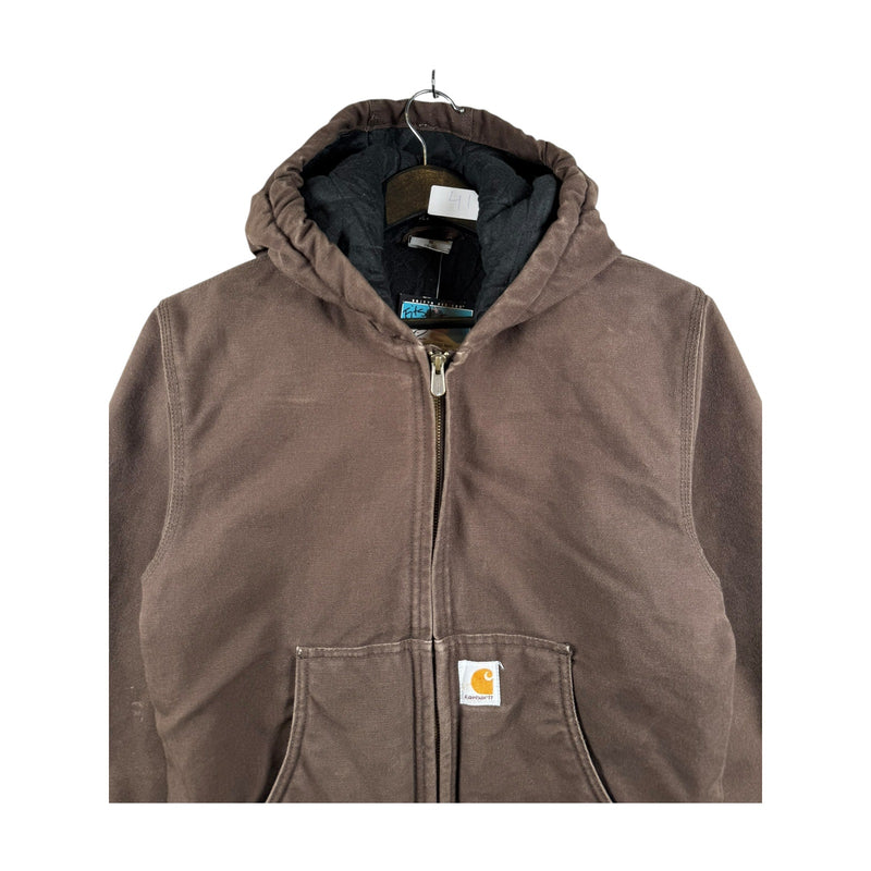 Vintage Youth Carhartt Lined Full Zip Hoodie