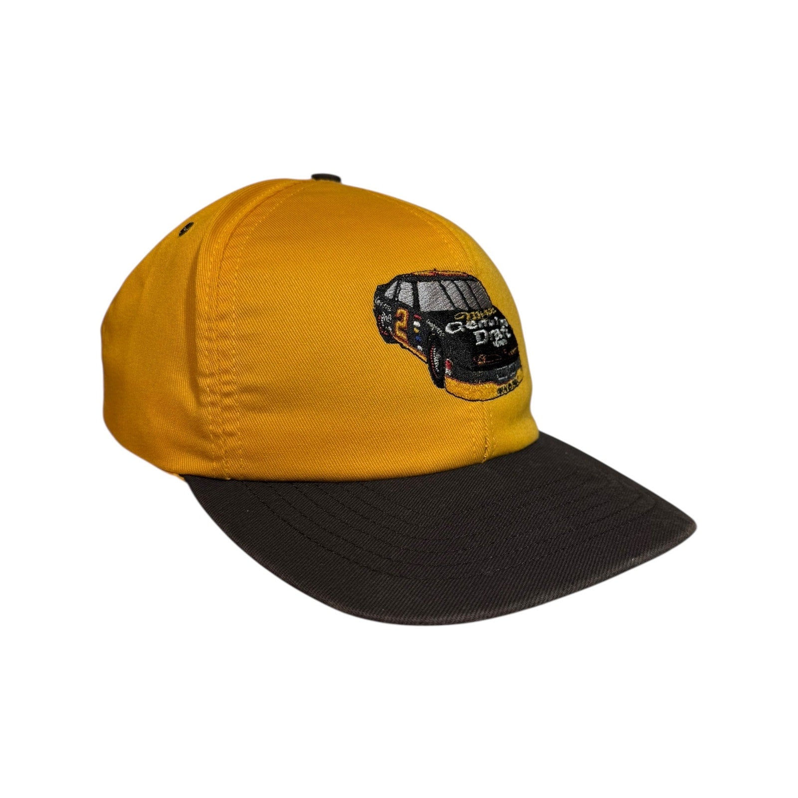 Vintage Rusty Wallace Miller Genuine Draft #2 NASCAR Racing Snapback Hat