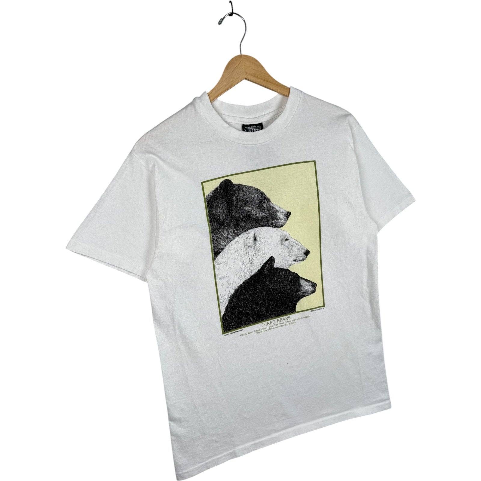 Vintage Liberty Graphics Three Bears T-Shirt