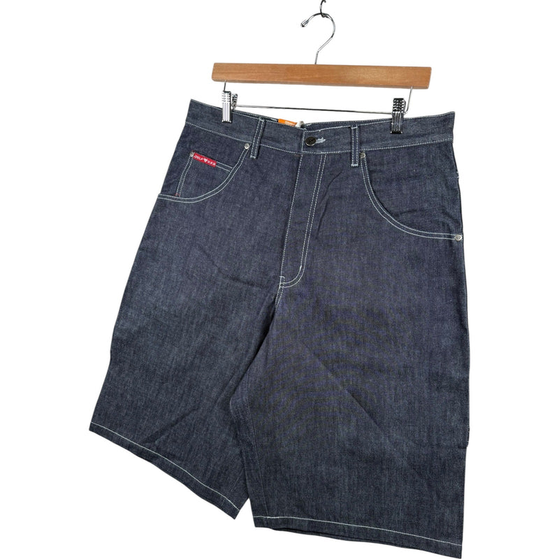 Vintage Delf USA Carpenter Denim Shorts 36