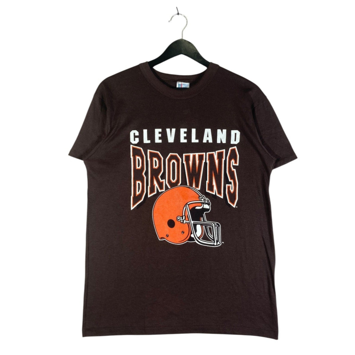 Vintage Cleveland Browns Chest Spellout NFL T-Shirt