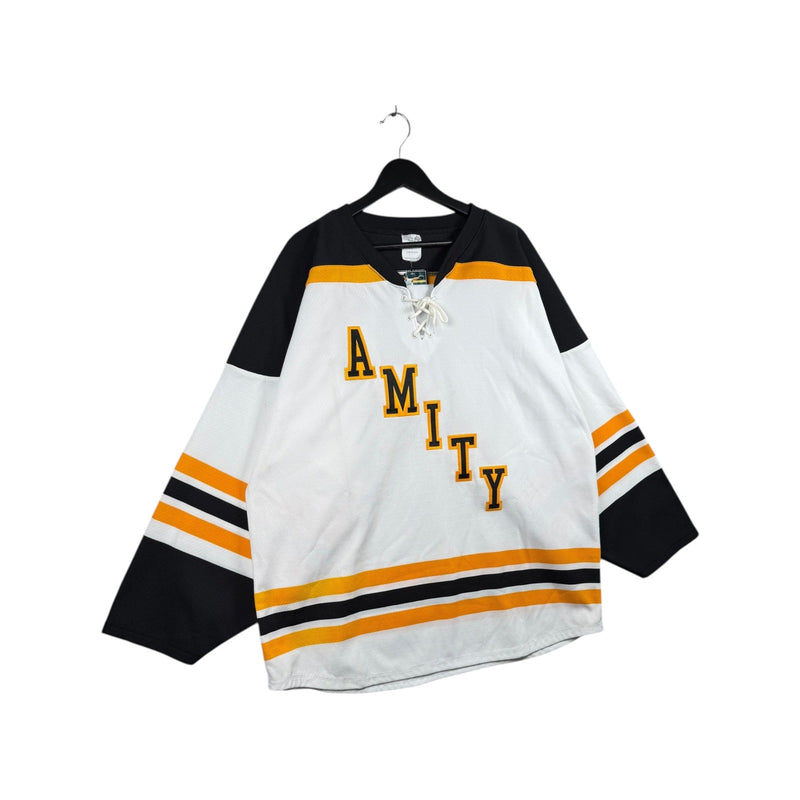 Vintage Amity Hockey CSEJKA Lace Up Jersey