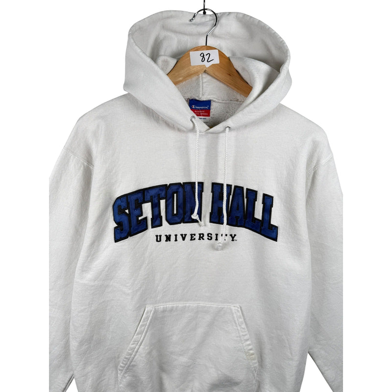 Vintage Seton Hall University Pirates NCAA Pullover Hoodie