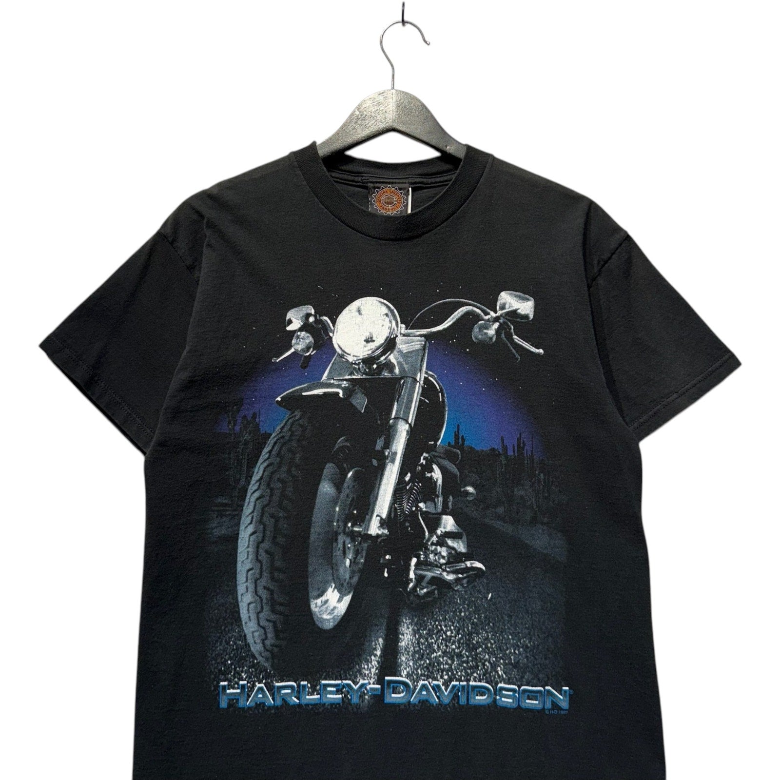 Vintage Harley Davidson McCoy's Sobieski Double Sided Tee
