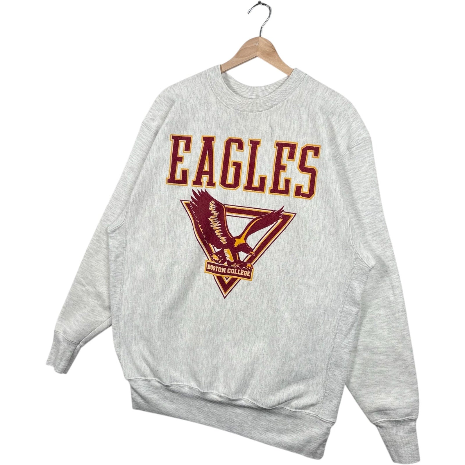 Vintage Boston College Eagles Spellout Crewneck