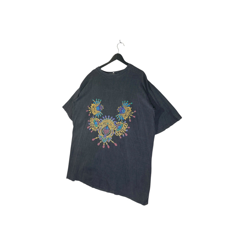 Vintage Mirrored Motifs Tee