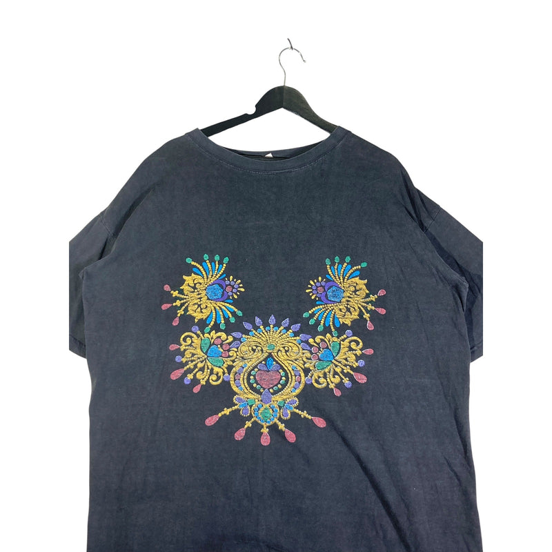 Vintage Mirrored Motifs Tee