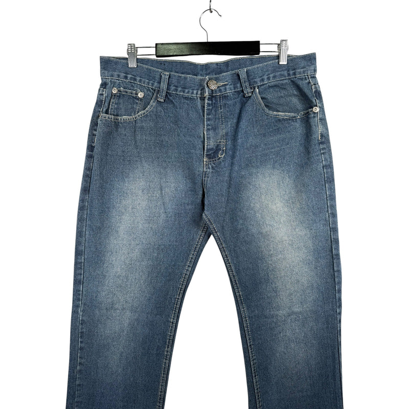 Vintage True Rock Skinny Denim Jeans 36