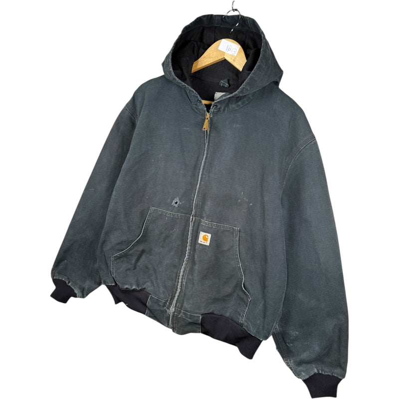 Vintage Carhartt Thermal Lined Full Zip Hoodie