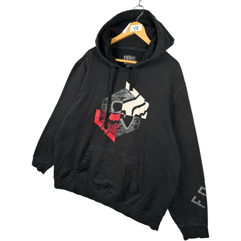 Vintage Fox Pullover Hoodie