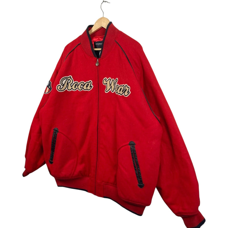 Vintage Rocawear Spellout Bomber Jacket