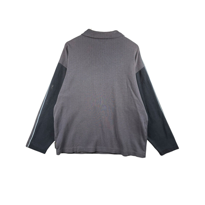 Vintage JNCO 1/4 Zip Long Sleeve Polo Shirt