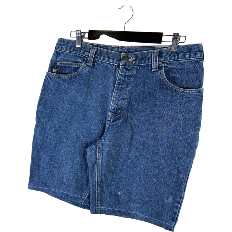 Vintage Carhartt Fire Resistant Denim Shorts 36