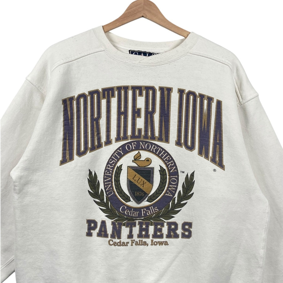 Vintage Northern Iowa Panthers University Crewneck