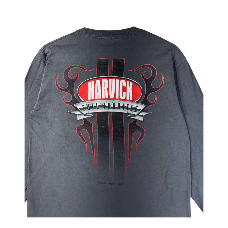 Vintage Kevin Harvick #29 NASCAR Graphic Long Sleeve T-Shirt