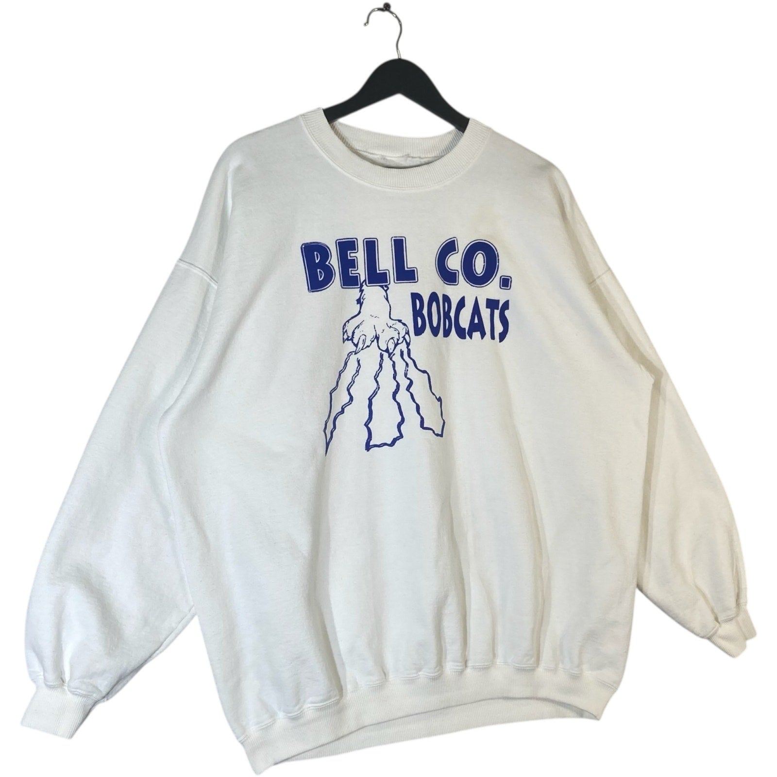 Vintage Bell Co. Bobcats Spellout Crewneck