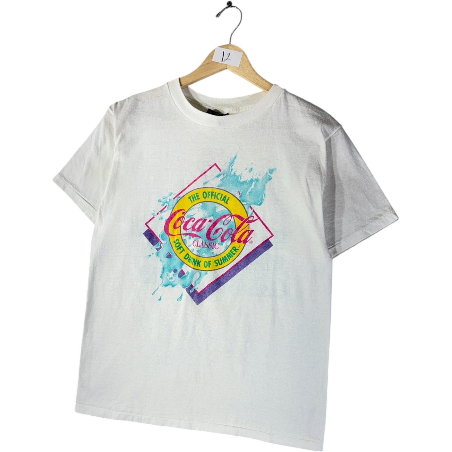 Vintage Coca Cola Sport Sponsor Graphic T-Shirt