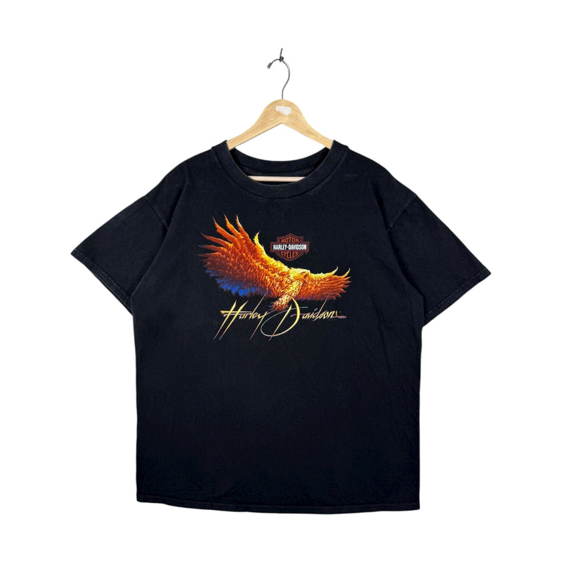 Vintage Harley Davidson Eagle Flame T-Shirt