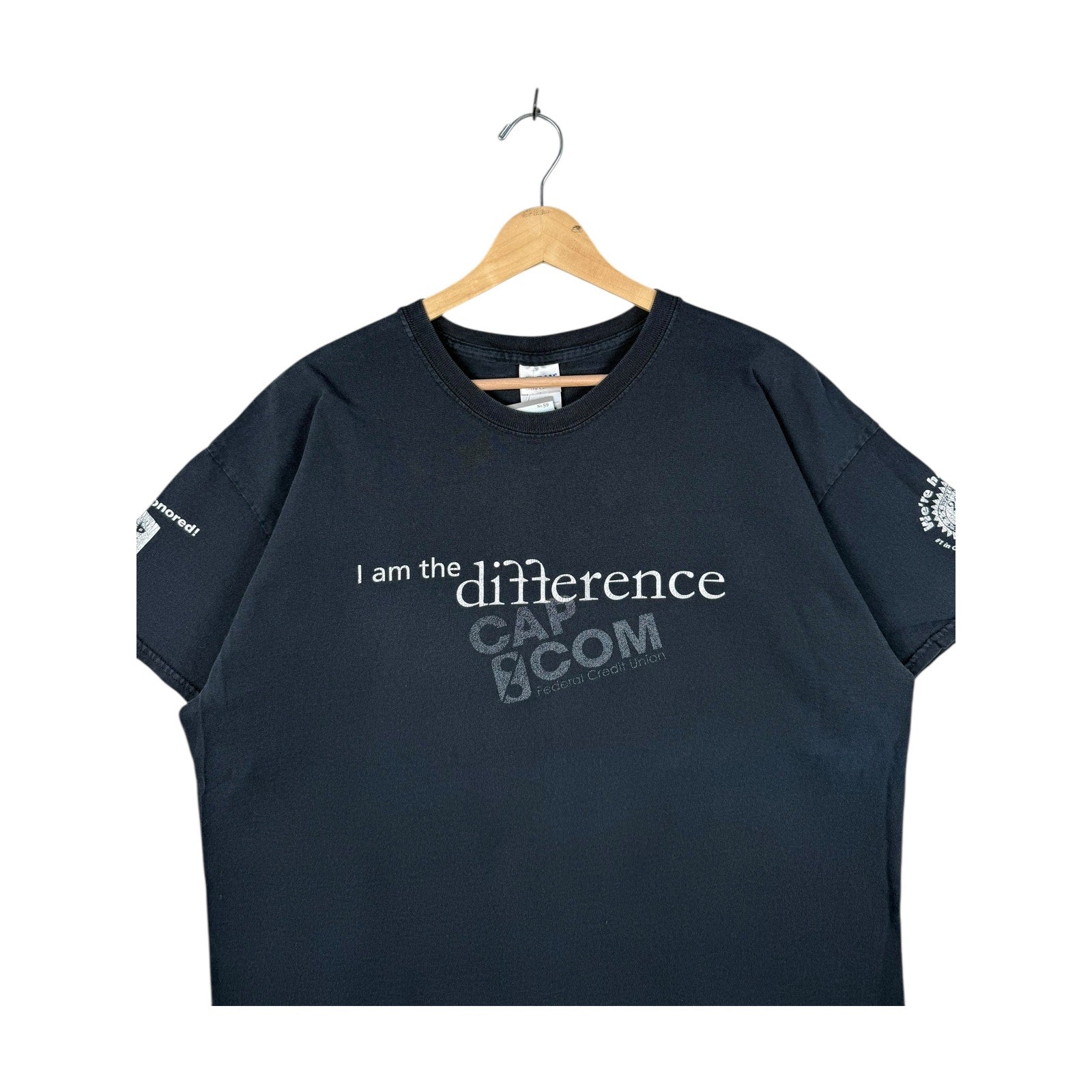 Vintage CalCom Federal Credit Union I Am The Difference T-Shirt