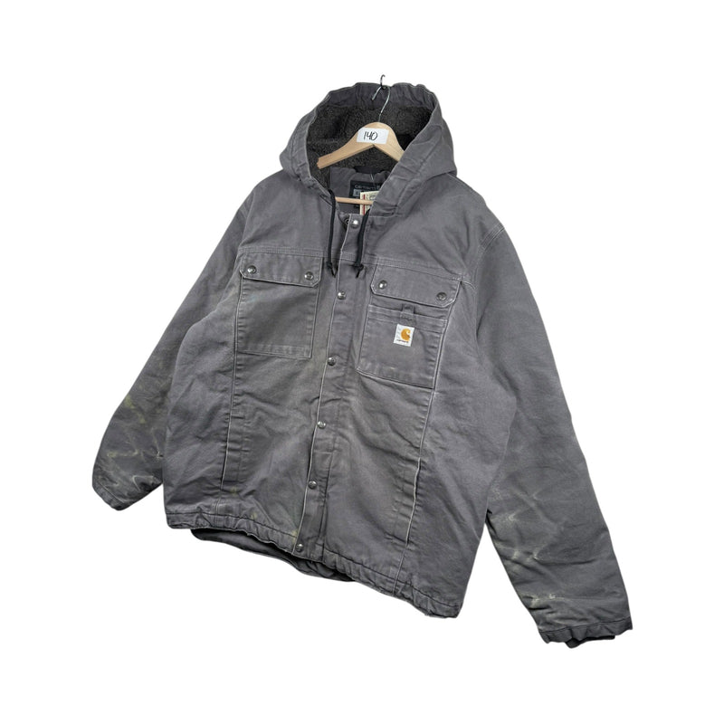 Vintage Carhartt Button Down Workwear Jacket