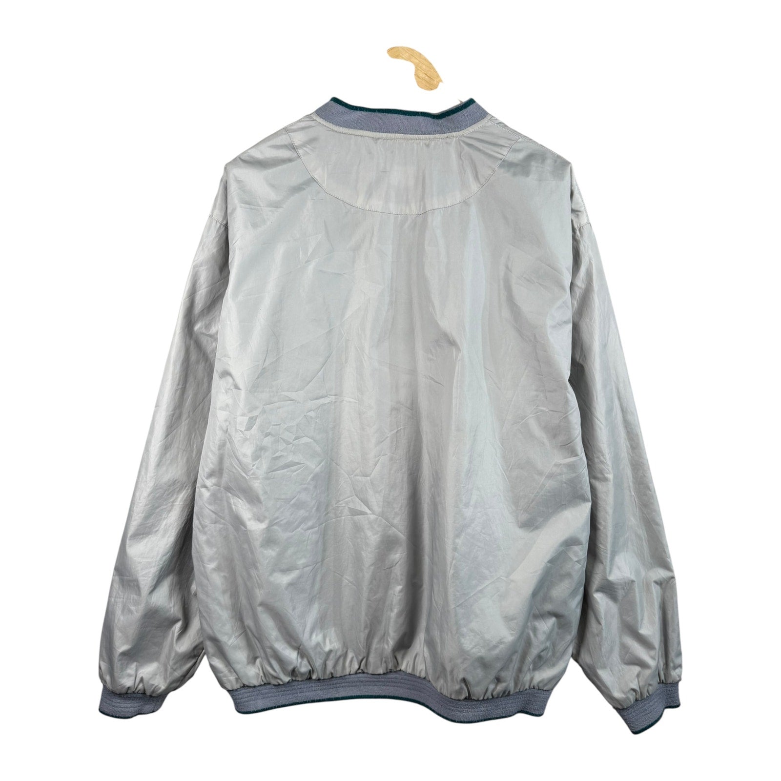 Vintage Philadelphia Eagles NFL Reversible Pullover Jacket