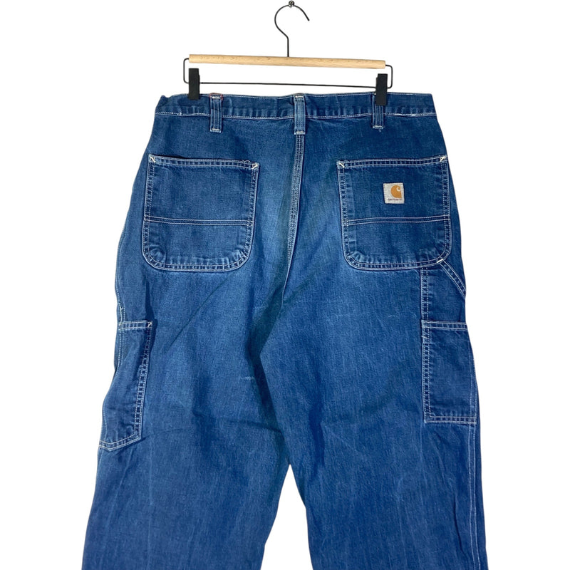 Vintage Carhartt Carpenter Denim Pants 38x32