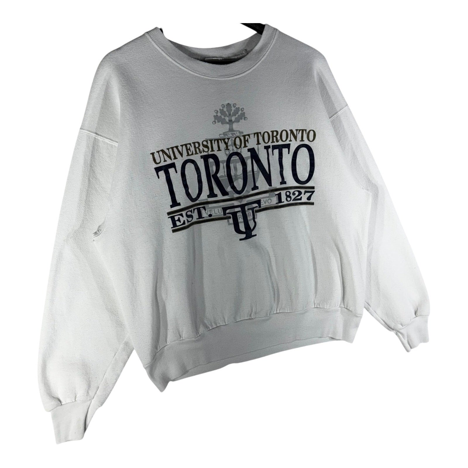 Vintage University Of Toronto Spellout Crewneck