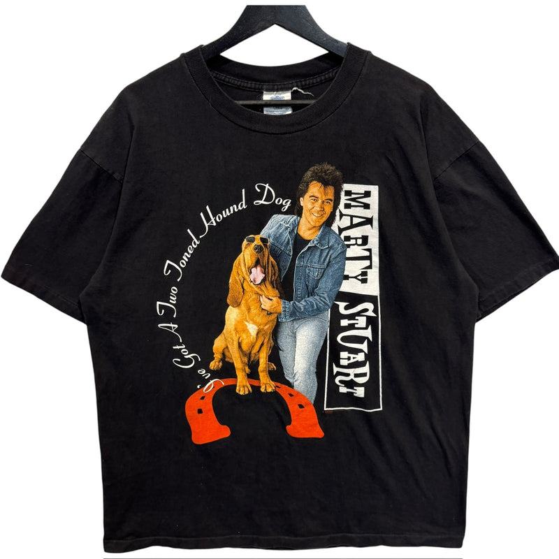 Vintage Marty Stuart I've Got a Two Toned Hound Dog Tee