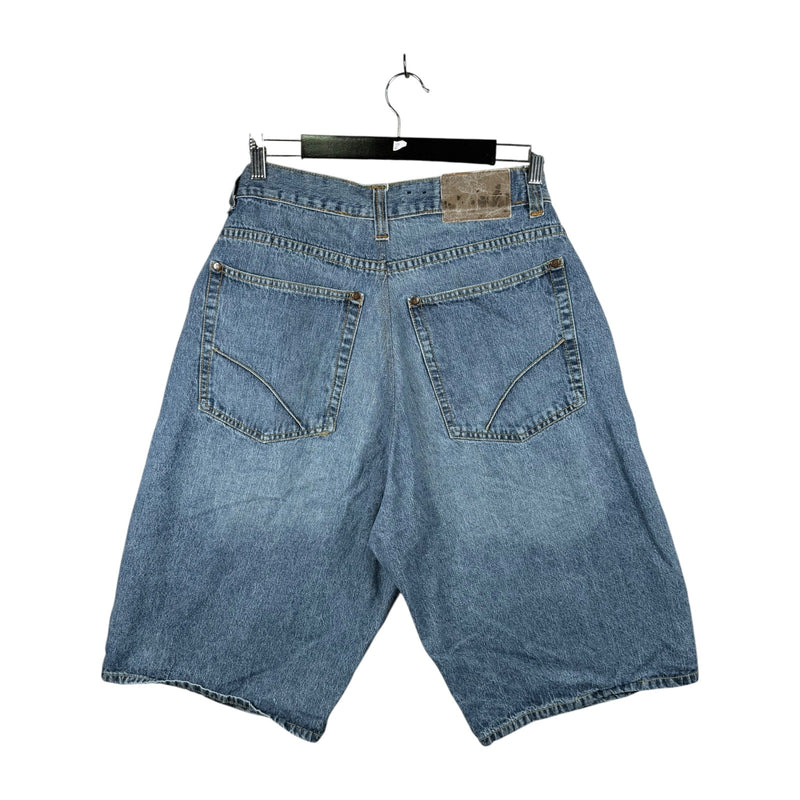 Vintage Utility Denim Shorts 30
