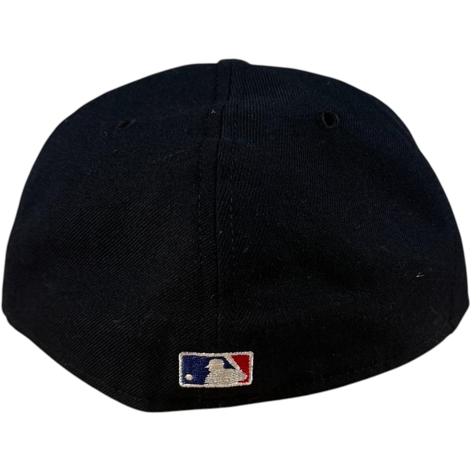 Vintage New Era Umpire National League Wool Fitted Hat Size 7 5/8