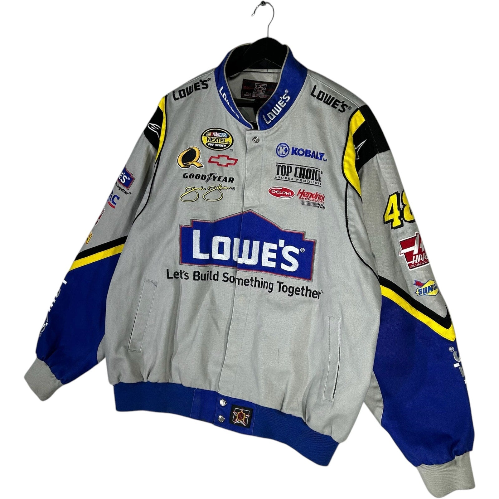 Vintage Jimmie Johnson Lowe's NASCAR Racing Jacket