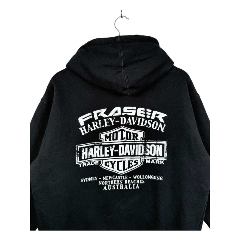 Vintage Harley Davidson Fraser Australie Hoodie