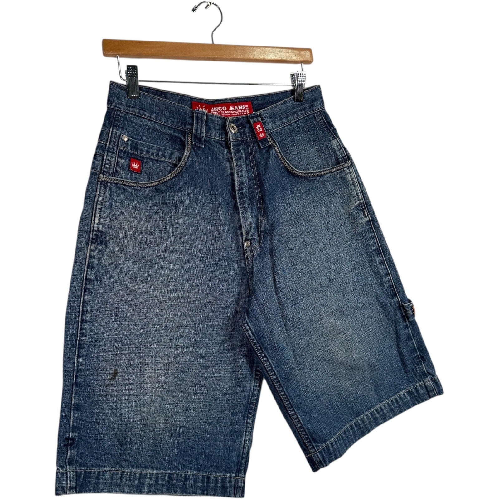 Y2K Jnco Jeans Dragon Denim Shorts 30