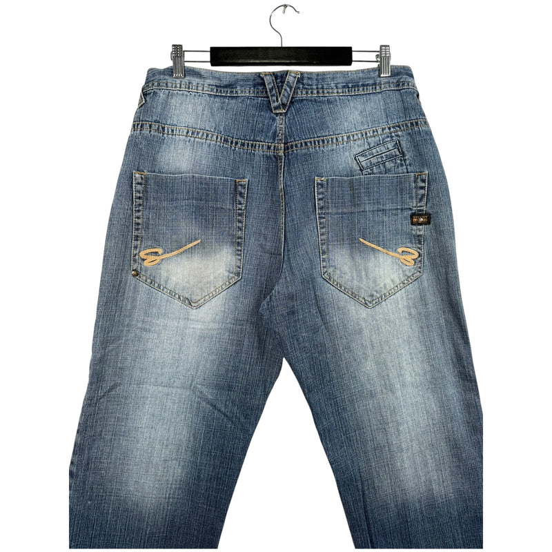 Vintage Shady Ltd Faded Straight Leg Denim Jeans 36x30