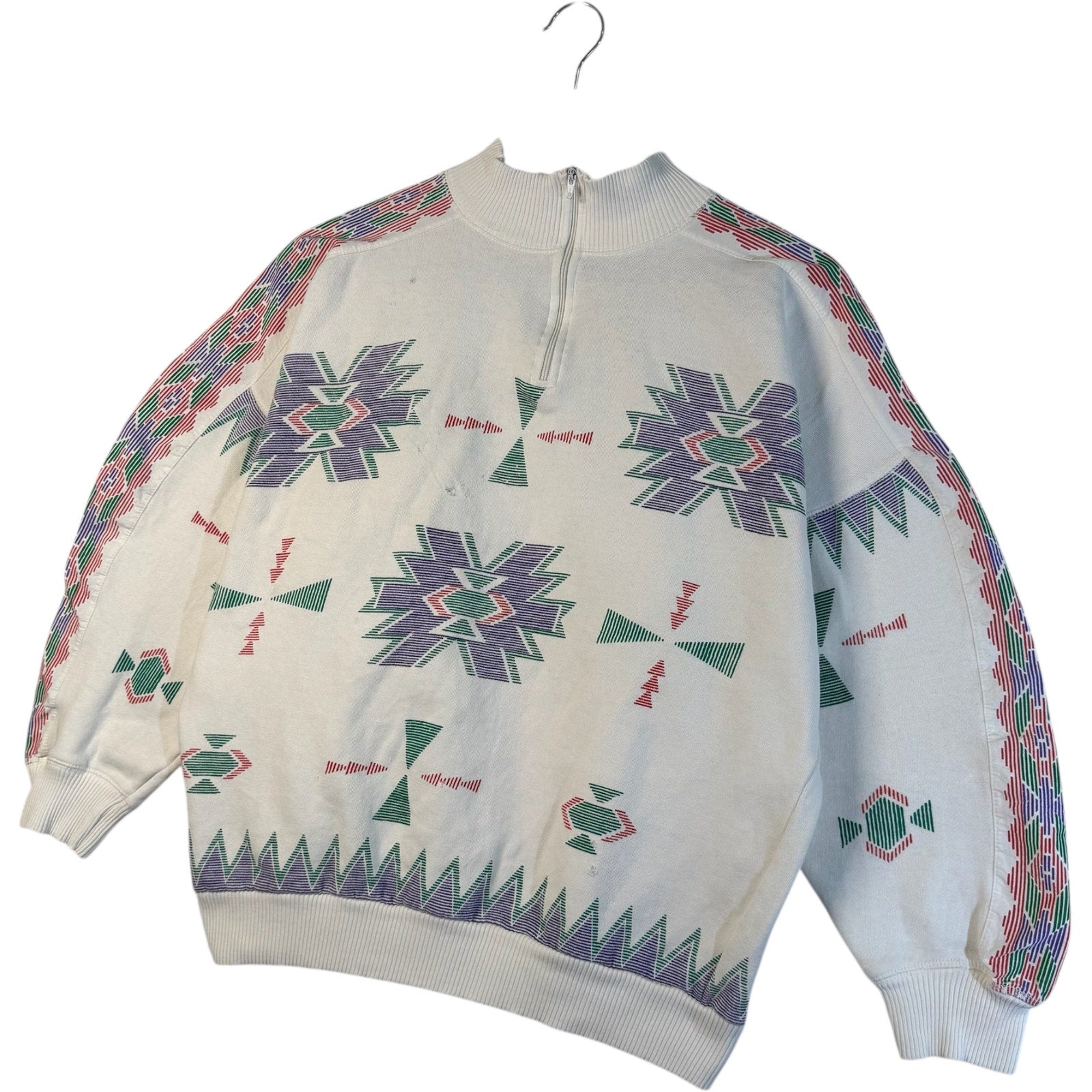 Vintage Bee Wear Sport 1/4 Zip Sweater
