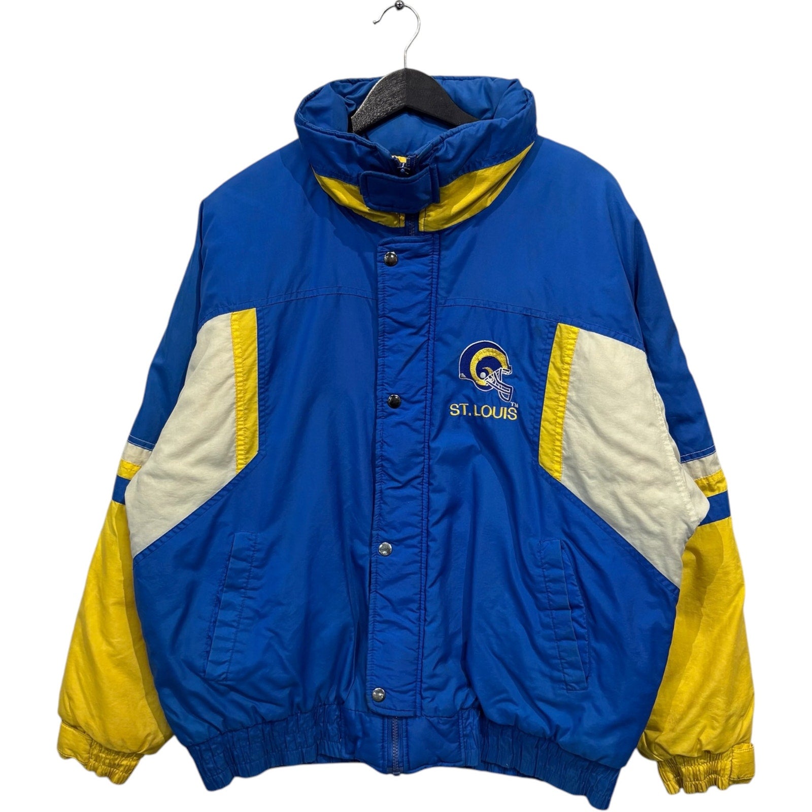 Vintage St. Louis Rams Mini Team Logo Full Zip NFL Jacket