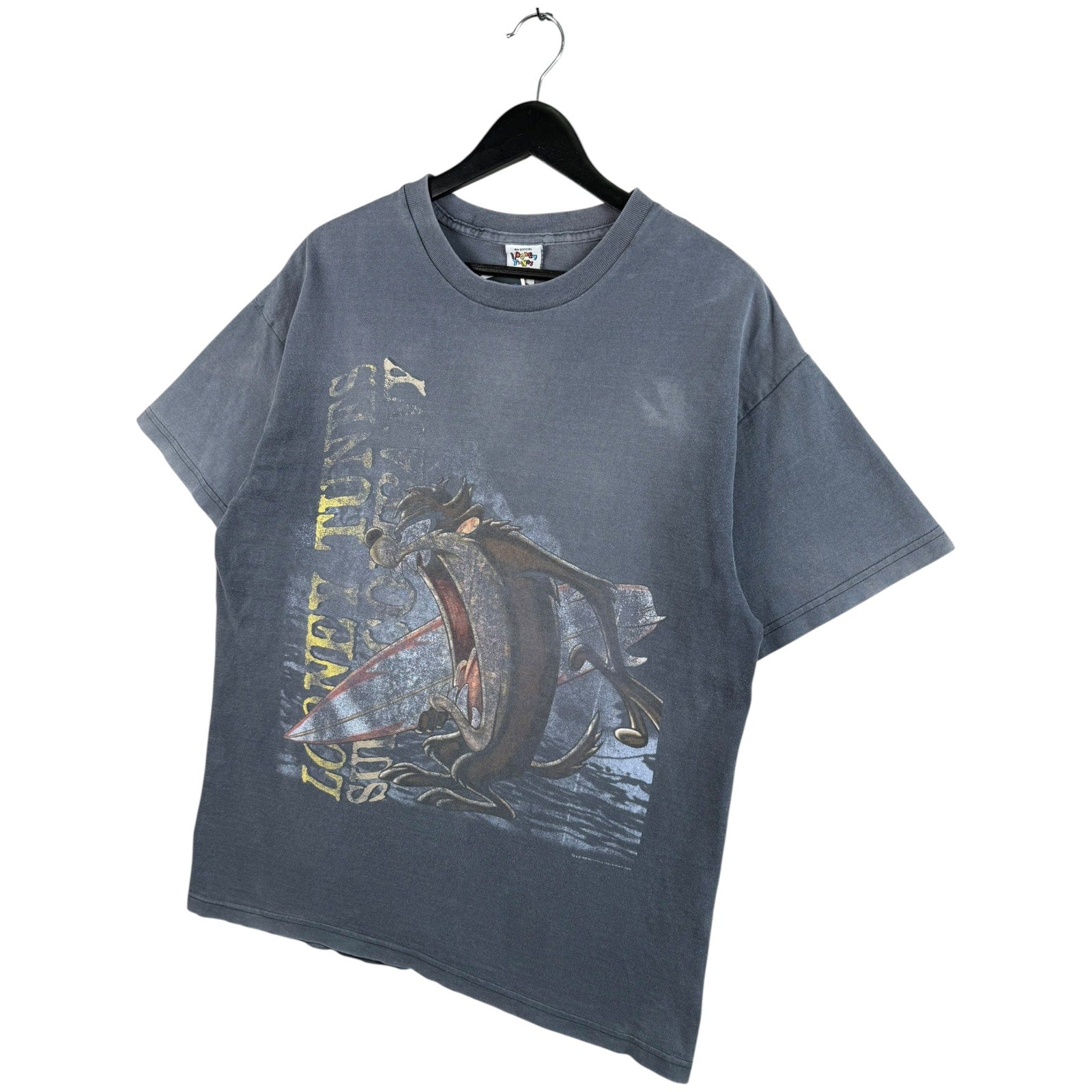 Vintage Looney Tunes Taz Surf Graphic T-Shirt