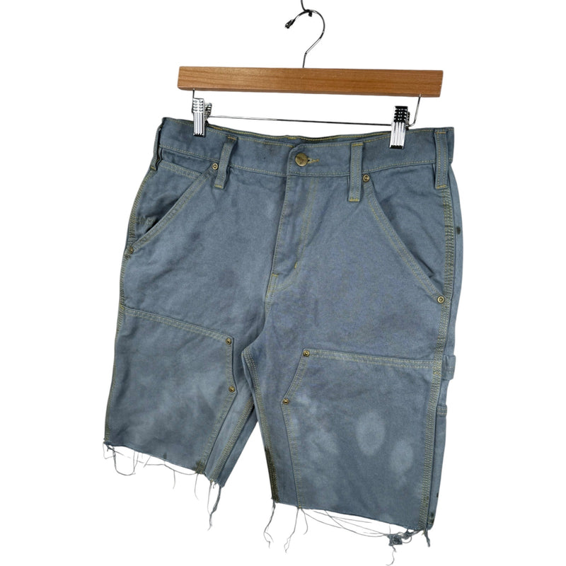 Vintage Carhartt Utility Cargo Denim Shorts 32