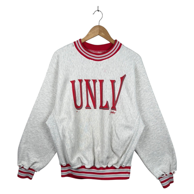 Vintage UNLV Striped 90s Style Crewneck