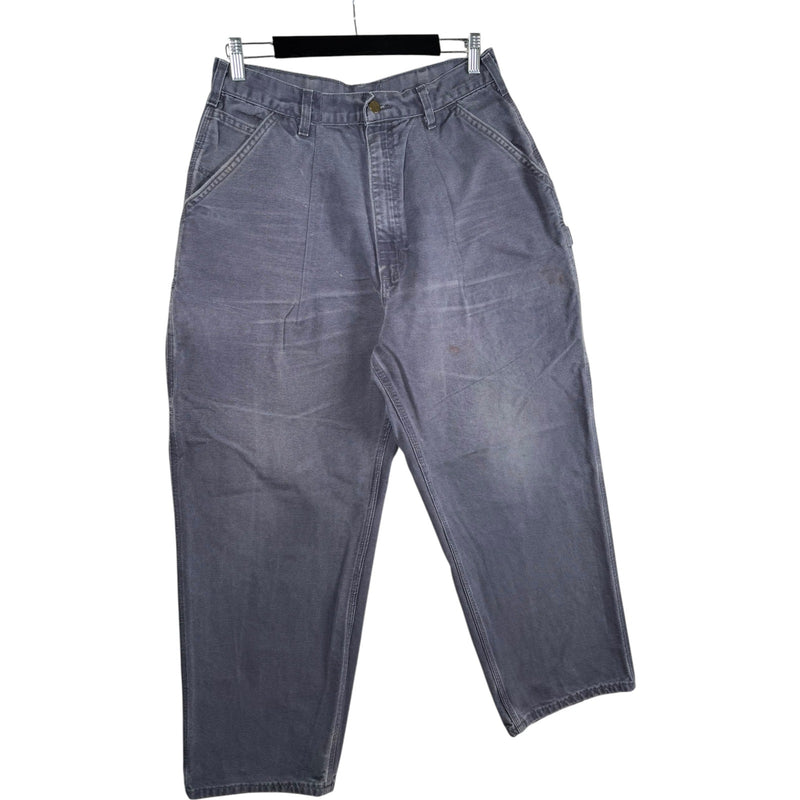 Vintage Carhartt Denim Carpenter Work Pants 32x29
