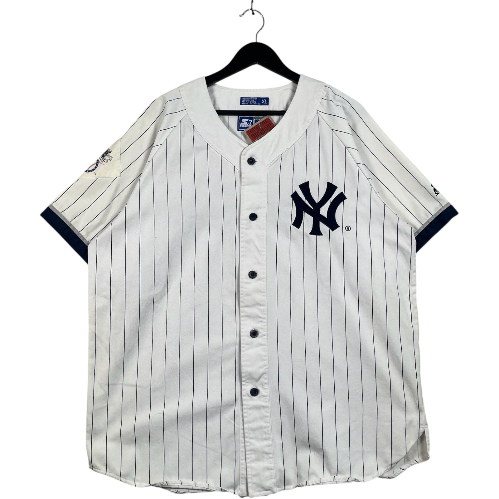 Vintage Starter New York Yankees Spellout Logo MLB Jersey