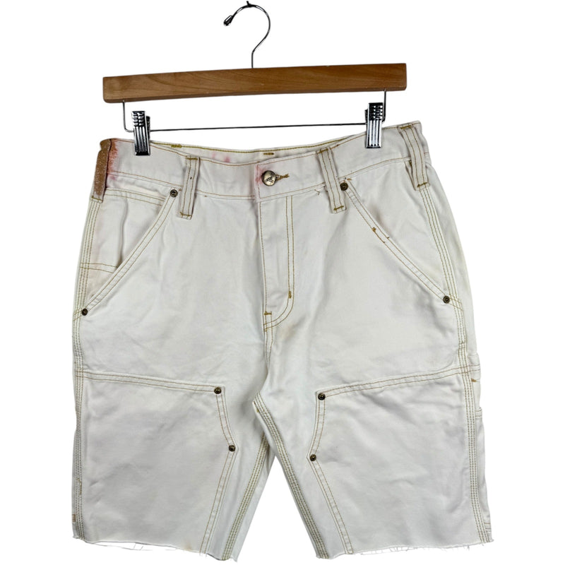 Vintage Carhartt Utility Cargo Denim Shorts 32