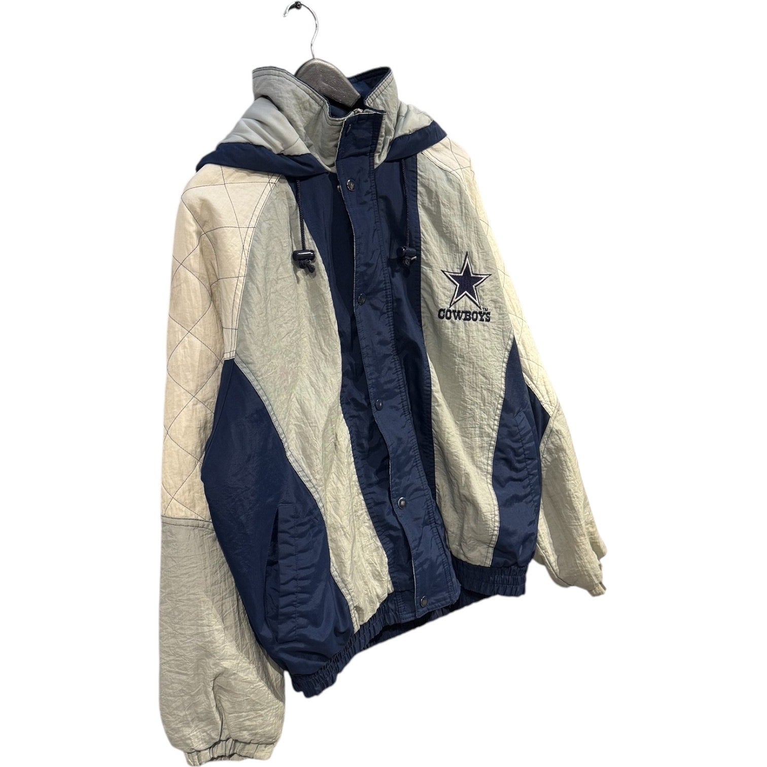 Vintage Starter Dallas Cowboys Logo NFL Puffer Jacket