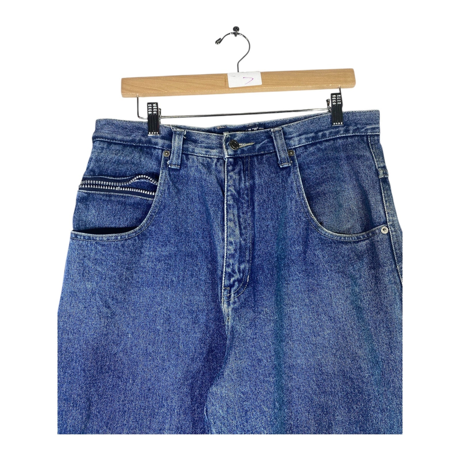 Vintage Results Straight Leg Denim Jeans 34