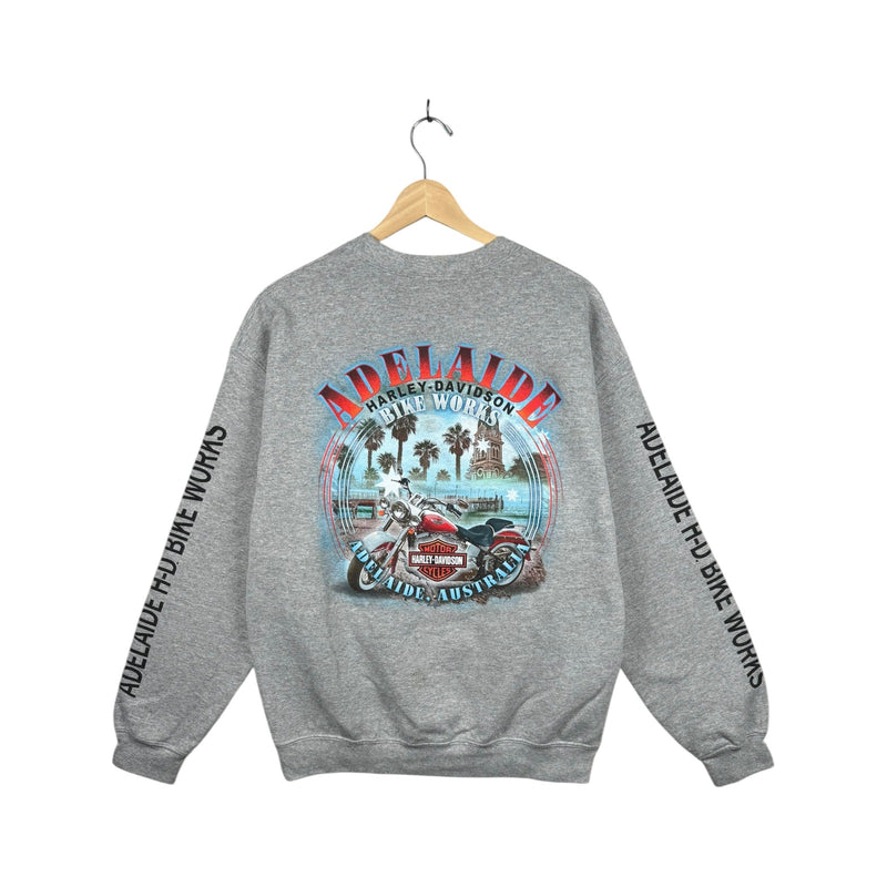 Vintage Harley Davidson Adelaide Australia Crewneck