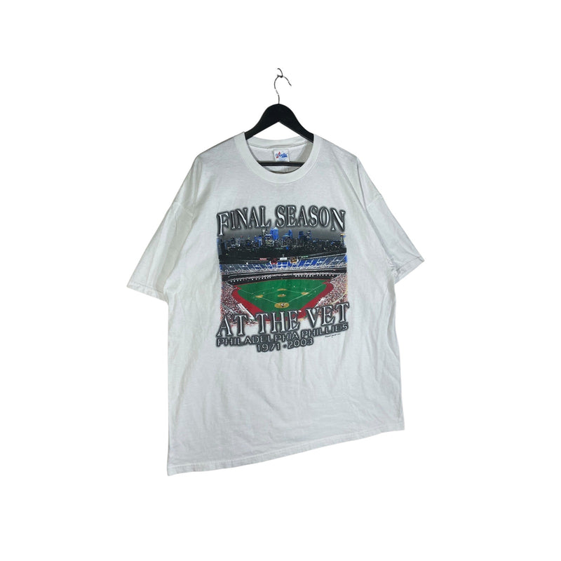 Vintage Philadelphia Phillies "Final Season at The Vet" Tee